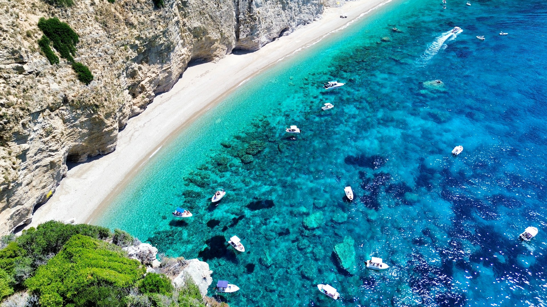 Paradise beach Corfu